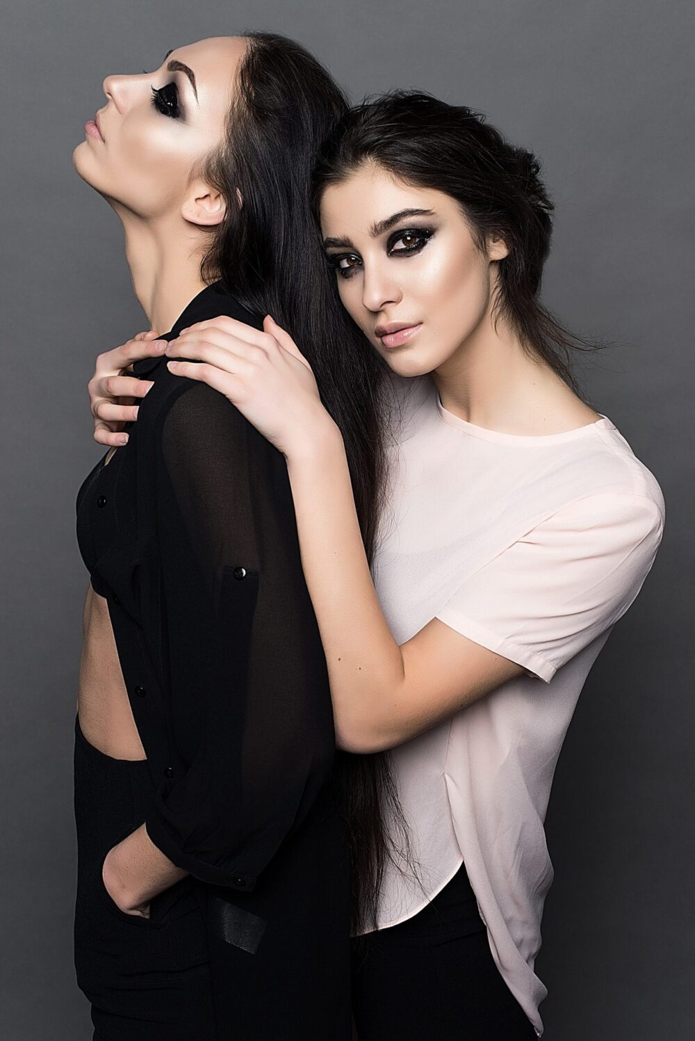 woman-in-white-crew-neck-t-shirt-embracing-woman-in-black-160599-scaled-1-1.jpg The Lookbook Experience